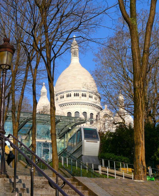Duplex De Charme Au Coeur De Montmartre Daire Paris Dış mekan fotoğraf